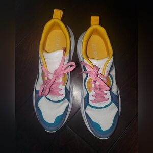 Cole Haan ZERØGRAND ZG Radiant Sneaker – White / Tropic Pink / Deep Lilac – Wome